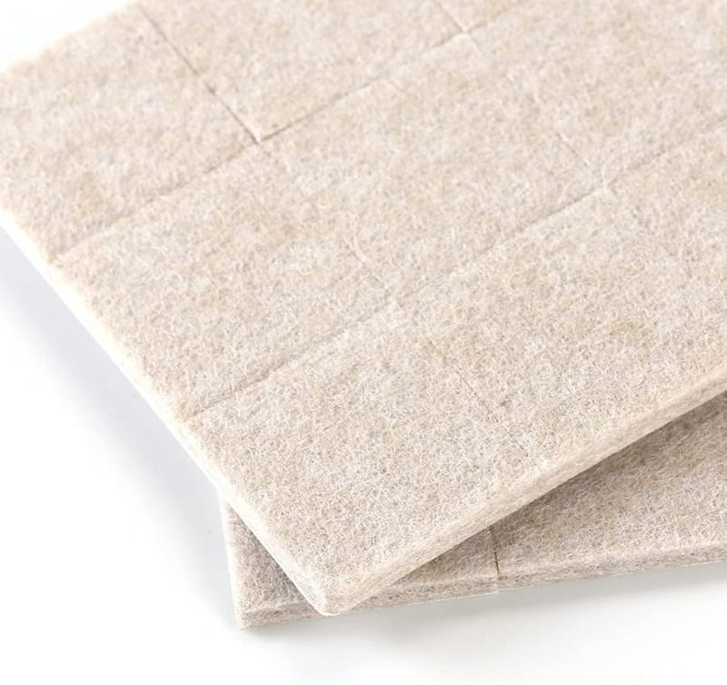36 Pcs Square Felt Pads Heavy Duty Furniture Floor Protectors For Chairs Tables - Image 4
